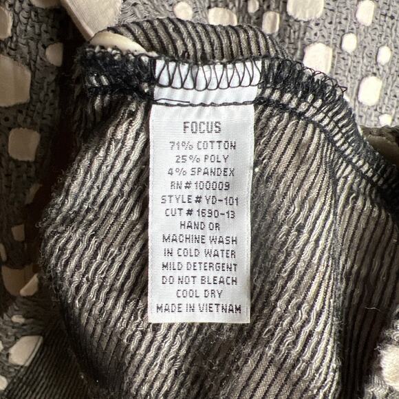 Focus Casual Life Small Cotton Sleeve Knit Cardigan Jacket Shacket Women's - Picture 5 of 7